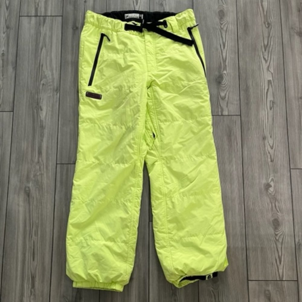 L1 Premium Goods Aftershock Snowboard Ski Pants, Men, Color Yellow, Size L